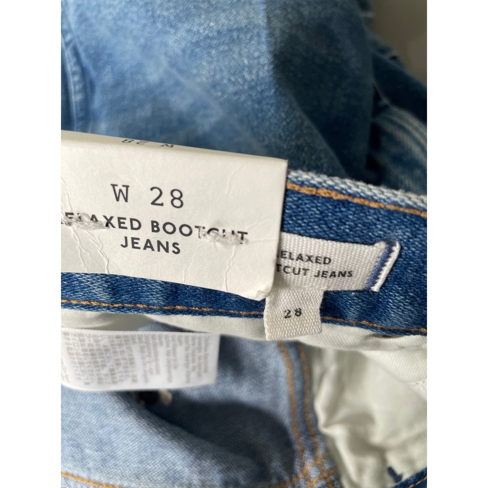 NWT Madewell Relaxed Bootcut Jeans Retro Bright Wash Blue Denim NZ091 Sz 28 - Picture 8 of 13